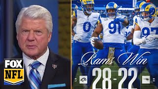 quotMatthew Stafford is absolutely COOKINGquot  Jimmy Johnson SHOCKED Rams beat Patriots 2822 in Week 11 [upl. by Meredith]