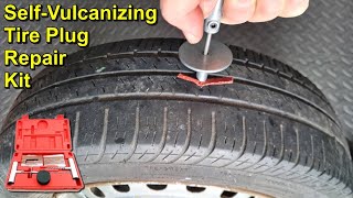 SelfVulcanizing Tire Plug Repair Kit [upl. by Iggep467]