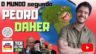 ENTREVISTA Pedro Daher Humor e Geopolítica [upl. by Sheba]