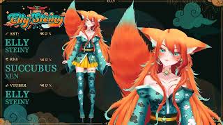 Live2D Showcase Elly Steiny model [upl. by Etnahsal410]