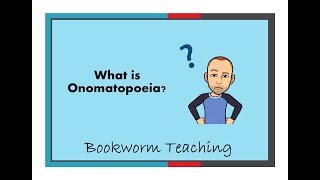 What is onomatopoeia and what are some examples [upl. by Herby477]