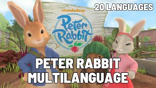 Peter Rabbit Theme Song Multilanguage 20 LANGUAGES UPDATED [upl. by Eylatan]