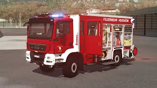 LS22 MAN TGM HLF Lentner Feuerwehr [upl. by Allesig]