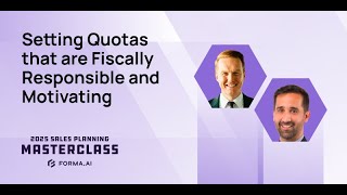 Setting Quotas that are Fiscally Responsible and Motivating [upl. by Tnomyar]