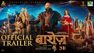 Barroz 3D  Guardian of Treasures Hindi   A Virtual 3D Trailer  Mohanlal  Antony Perumbavoor [upl. by Clarey946]