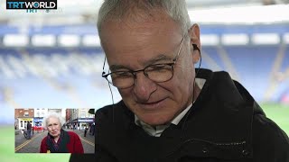 Exclusive Leicester City Manager Claudio Ranieri reacts to messages from fans [upl. by Lleval]