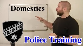 Police Training Domestics and Arguments [upl. by Riggs]