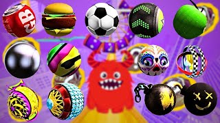 Going Balls  Super Speed Run  All levels  Portals  Challenges NEW UPDATE  87 goingballs [upl. by Notsej20]