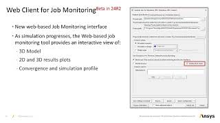 Web client for HFSS Job Monitoring 2024R2 [upl. by Hoffman]