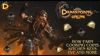 Drakensang Online  How Farm Cooking Coins Kitchen Keys  PvP  Guide  Drakensang  Dso [upl. by Ludovico]