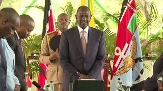 Ruto Chaired Cabinet Meeting at State House Nairobi [upl. by Leerzej782]