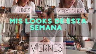 MIS LOOKS DE ESTA SEMANA [upl. by Herrera]