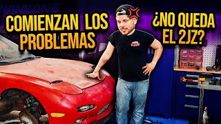 Proyecto Mazda RX7 Swap 2JZ TENEMOS UN PROBLEMA con el Kit Para SWAP de MOTOR [upl. by Suolevram]