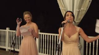 EPIC bridesmaids toast  Carly  Chris Nashville wedding [upl. by Aldercy205]