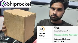 How to ship parcel with Shiprocket courier service [upl. by Arleta]