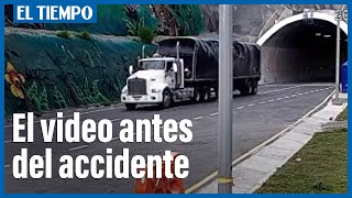 Revelan video previo al brutal accidente que dejó ocho muertos en La Línea  El Tiempo [upl. by Onitsirc612]