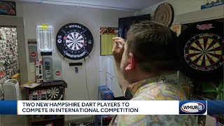 Two New Hampshire dart players to compete in international competition [upl. by Eerdua813]