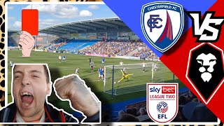 CHESTERFIELD VS SALFORD A VERY FRUSTRATING GAME [upl. by Naryb904]