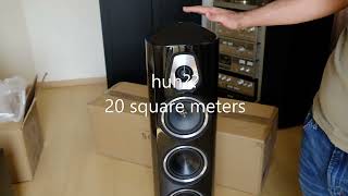 Unboxing of the Sonus Faber Sonetto III speakers [upl. by Colvert537]