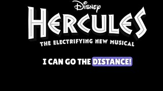 Hercules Go the Distance Karaoke Broadway Version [upl. by Etz935]