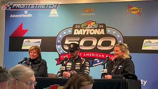 Anthony Alfredo Advances To The Daytona 500 quotReally Thankful To Deliver For The Beard Familyquot [upl. by Abocaj]