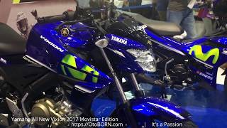 Yamaha All New Vixion 2017 Movistar Edition [upl. by Enelav]