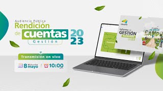 Rendición de Cuentas Finagro 2023 [upl. by Matthia]