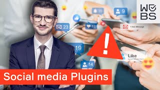 Plugins amp Social Media auf Websites datenschutzkonform nutzen  DSGVO einfach erklärt 6  WBSLEGAL [upl. by Feinberg]