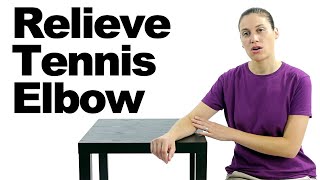 10 Best Tennis Elbow Exercises amp Stretches  Ask Doctor Jo [upl. by Gide]