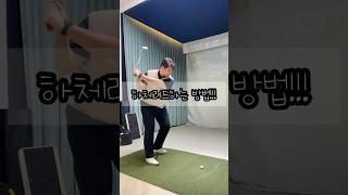 하체리드가 제대로 되야 비거리가 늘어납니다‼️🏌🏼‍♂️ 워너골프레슨스튜디오 golf 김동엽프로 골프레슨 golfswing 골프 골프스윙 golftips [upl. by Yngiram380]