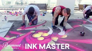 Chalk Storm Official Sneak Peek  Ink Master Grudge Match Season 11 [upl. by Merridie]