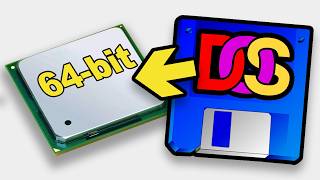 45 Year Old DOS on a New Intel CPU Without Emulation [upl. by Tobi]