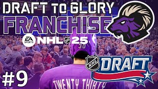 NHL 25 Draft to Glory Franchise mode 9 “GET YOUR GOATSquot [upl. by Isbella]