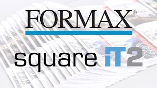 Formax Square iT2 Squareback Booklet Finisher [upl. by Buckley915]