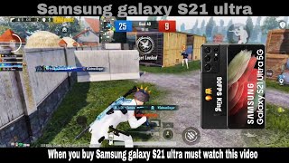 Samsung Galaxy S21 ultra Pubg Test In 2024This phone is 90fps King 👑 [upl. by Ainuj]