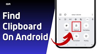 How To Find Clipboard On Android 2024 [upl. by Naic]