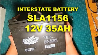 INTERSTATE BATTERIES 12V 35AH SLA BATTERY SLA1156 [upl. by Iiette69]