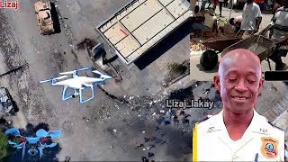 Jeff Nèg izo yo mete Enspektè a nan yon Bourèt Yon Drone ap veye Blindé a [upl. by Eleazar]