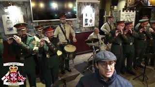 Castlederg Young Loyalists Flute Band 6 Afterwards in the Windsor Bar 91124 [upl. by Mikael]