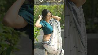 Jasmin Bajwa jasminbajwa punjabisong shorts punjabi shortvideo ytshorts saree [upl. by Akinyt]