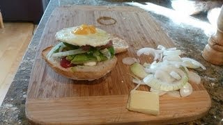 How to make Turkey Burgers  Stop Motion Cookery [upl. by Heppman]