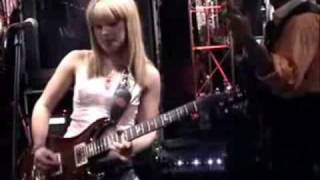 Badass Female Guitarist  Orianthi Panagaris [upl. by Bertasi]