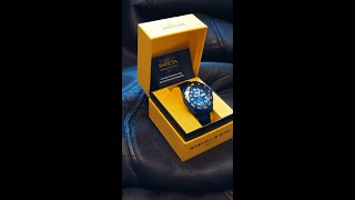 Invicta Grand Pro Diver  Automatic Watch  Blue amp Gold Stainless [upl. by Anneh]