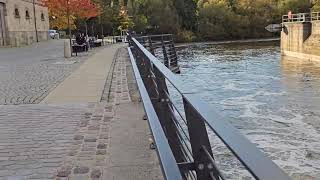 This video shows the Werra Fulda and Weser rivers in Hann Münden Germany [upl. by Mittel]