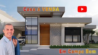 Casa de Esquina com 3 dormitórios sendo 1 Suíte à VENDA em Campo Bom [upl. by Suaeddaht]