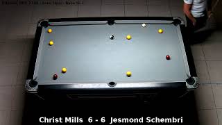 Christ Mills vs Jesmond Schembri  OVER50UP42324  Semi final [upl. by Chaworth]