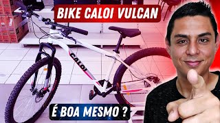 BICICLETA CALOI VULCAN ARO 29  REVIEW COMPLETO  AVALIAÇÃO CALOI VULCAN [upl. by Fidelity387]