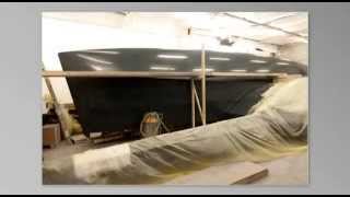 Broadblue R550 Performance Cruising Catamaran Under Construction [upl. by Netti497]