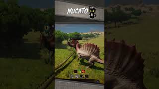 Spinosaurus sendo caçado por Apatosaurus furioso  Path of Titans nucato dinossauro gameplay [upl. by Nuris153]