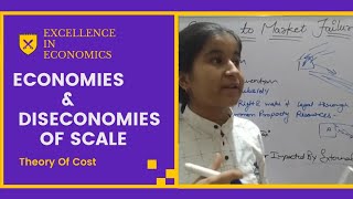 Economies and Diseconomies of Scale microeconomics ugcnet economicsoptional [upl. by Leckie738]